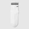 Striped Cushioned Mid Socks White UR123CSC32