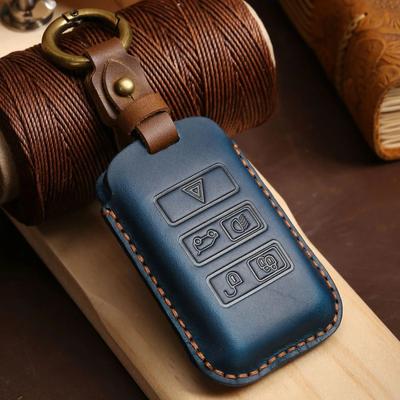 Custodia portachiavi in ​​vera pelle per accessori Land Rover Range Rover Sport Discovery 3 4 Elander 2 Evoque