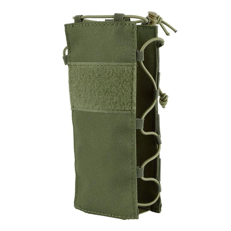 Elastic Water Bottle Bag Multi-functional Military Fan Outdoor Sports Cup Cover Molle Accessories Hanging Waist Pocket
