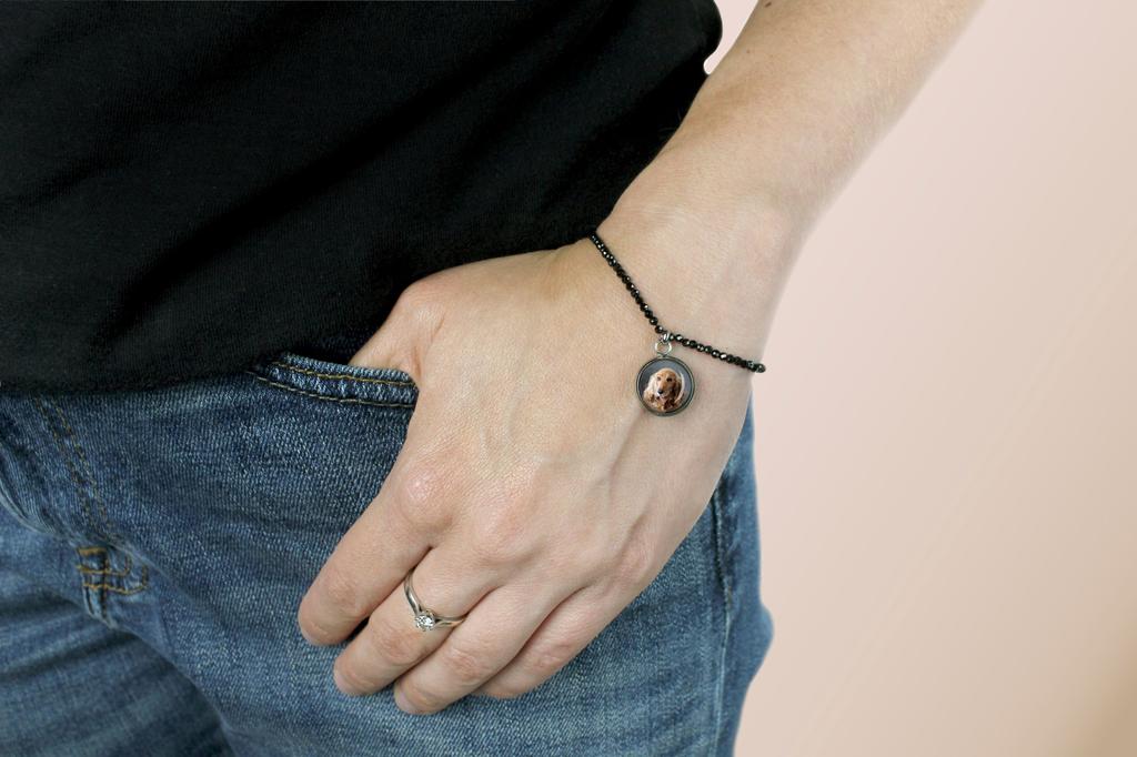 Akita, Akita Inu – Bracelet with your photo handmade, unique jewelry – Design 29 | Art-Dog