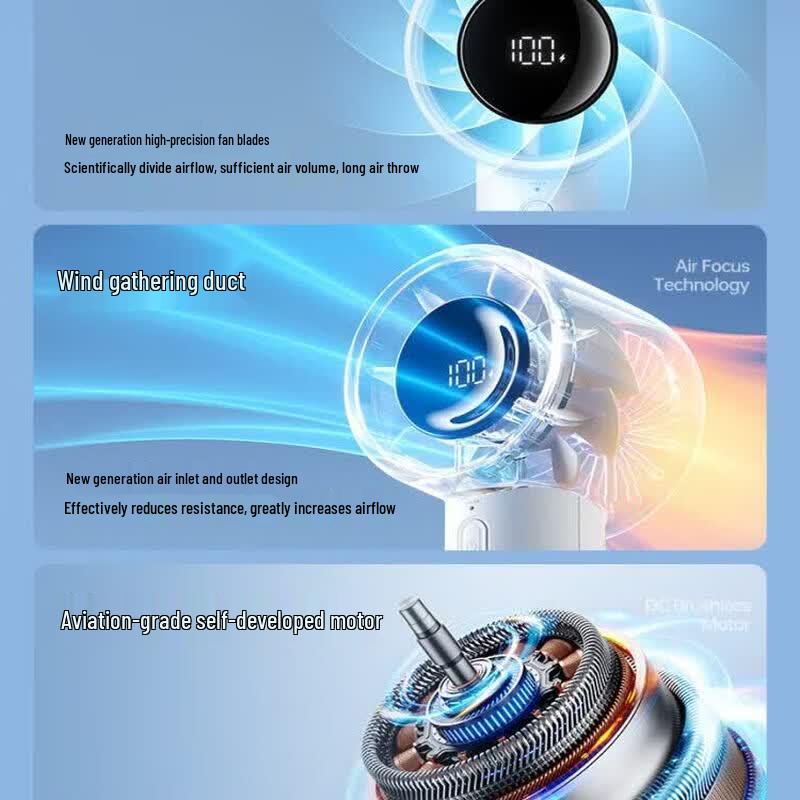 Jisulife Handheld Portable USB Fan Life10