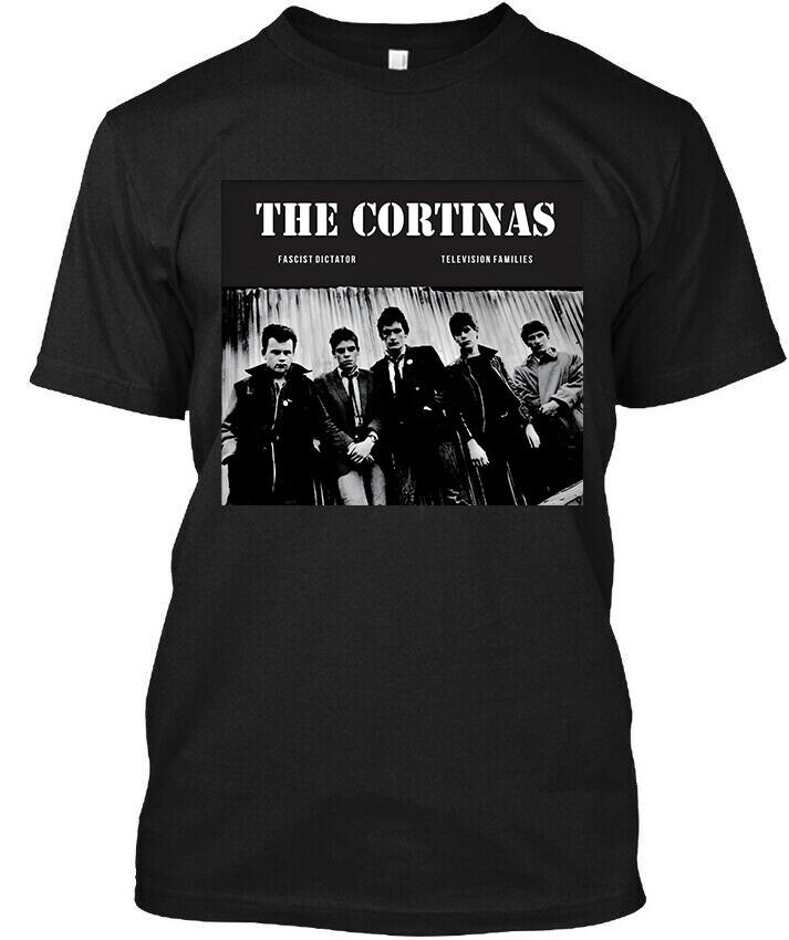 NEW Popular The Cortinas England Music Retro Graphic Vintage T-Shirt Size Unisex T-Shirt M 1990₽