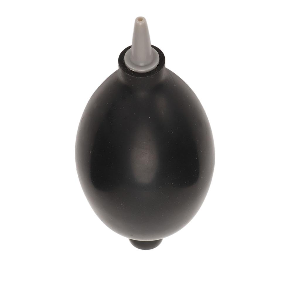 Multi-Surface Use Black Small Bulb Blower Soft Rubber Mini Size Air Puffer Mini Squeeze Ball Pump Watch Electronics