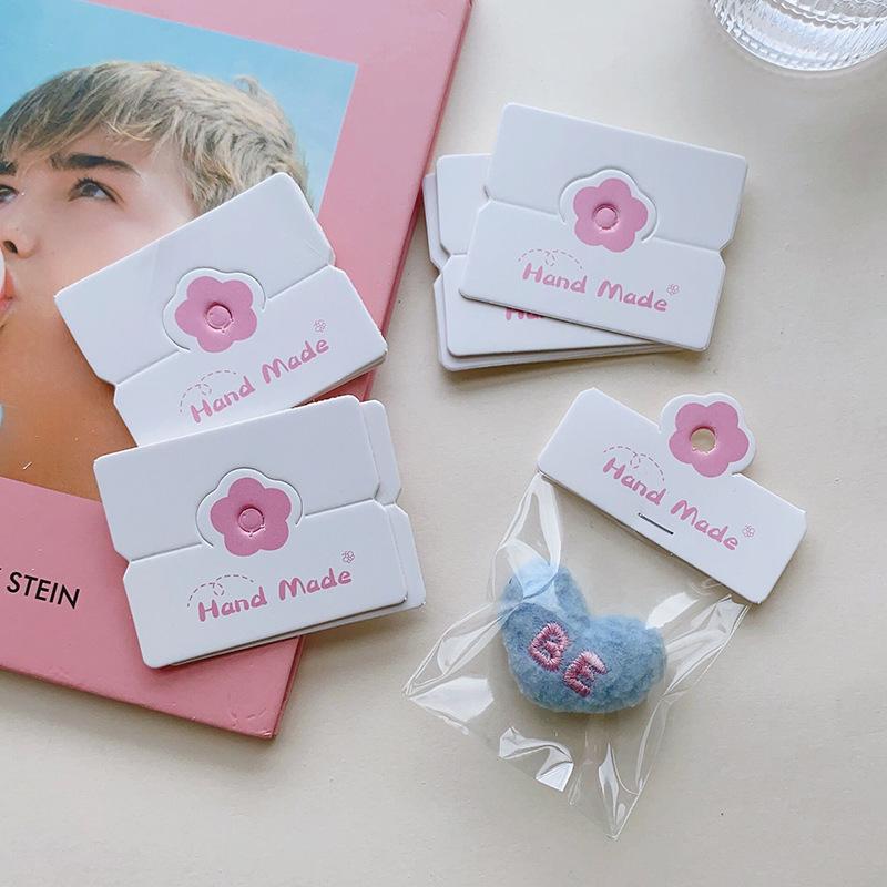 Korean Cute Children's Hair Accessories Packaging Card