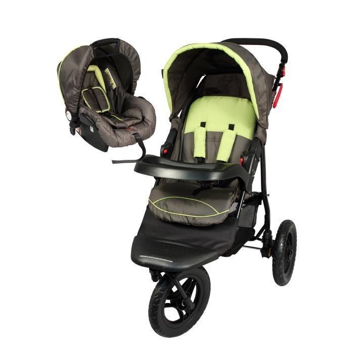 Buy Bambisol Duo Stroller Wheels Car Seat G0 Chocolate