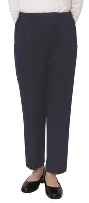 Atrean Senior Modehose für Damen in ihrer Reißverschluss-Warme Winter 55cm Schrittlänge [9567] 80er Jahre, Beine, Knie-Frei, Bequem, Hose, (L, Anthrazit)