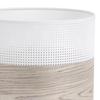 Single Hanging Lamp, White Oak Veneer Lampshade 20Cm