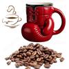 12oz Boxing Glove Mug Colorful Sports Themed Tea Cup Portable Desktop Water Container Mug Cups for Home Studio Travelling Use