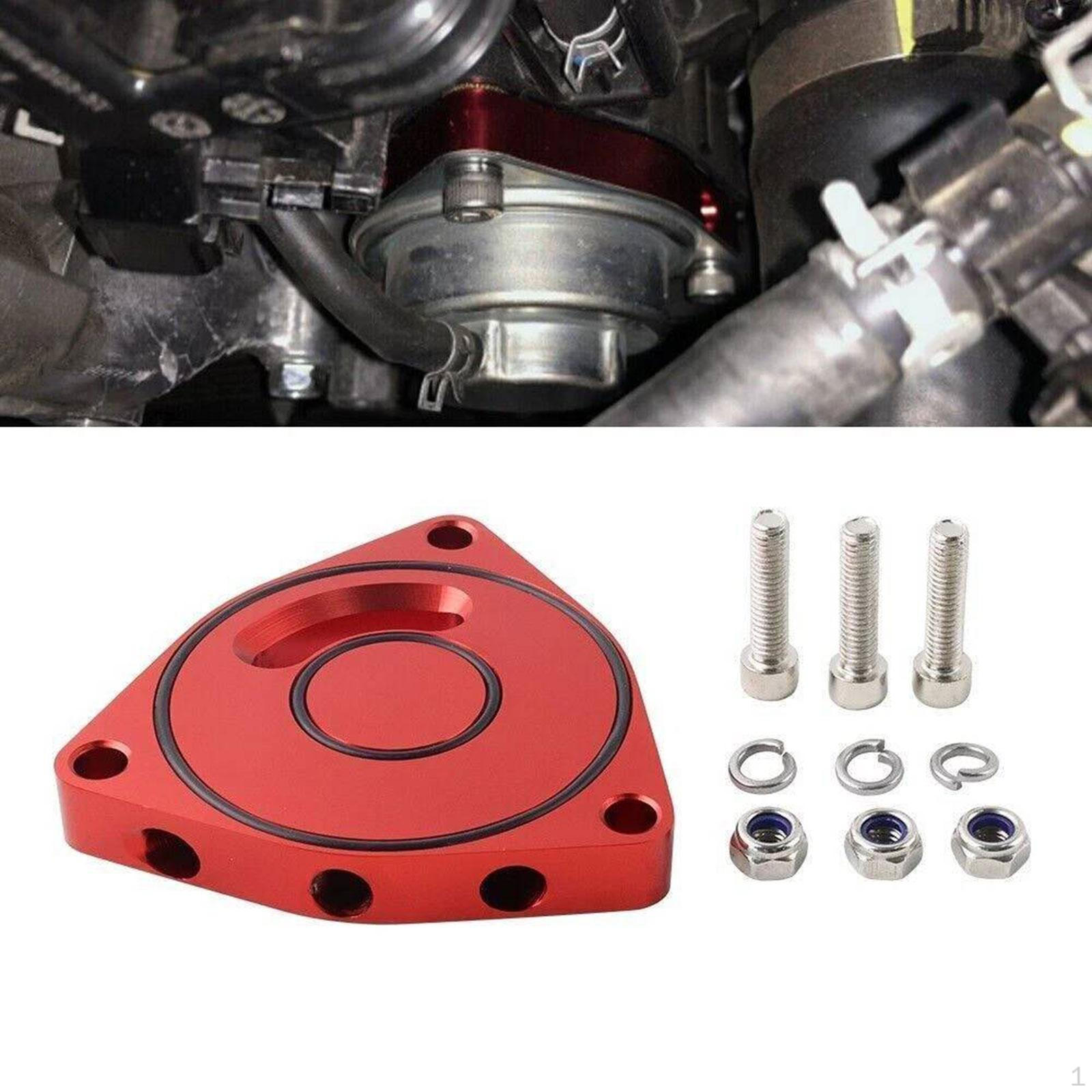 

Высокопроизводительная профессиональная проставка дивертора BOV для Honda 15-21 красный