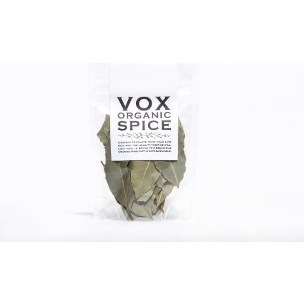 [VOX ORGANIC SPICE] Herbs: Whole Bay Leaves, 5 g