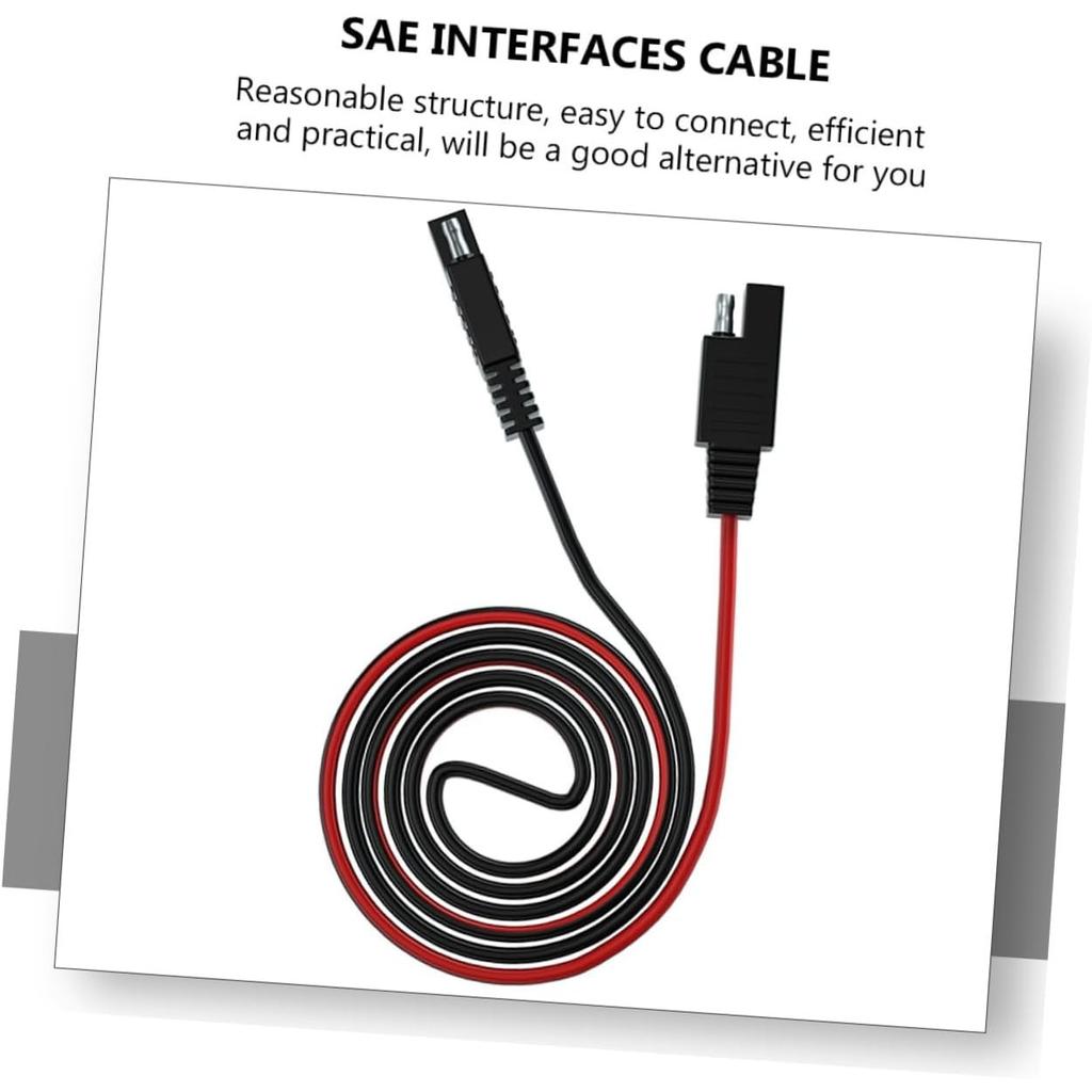 Cavo SAE Doppio Cavo di Estensione USB Doppia Interfaccia SAE Cavo Cavi Batteria Cablaggio Terminale Cavo di Estensione SAE Cavo Caricabatterie ABS per Moto
