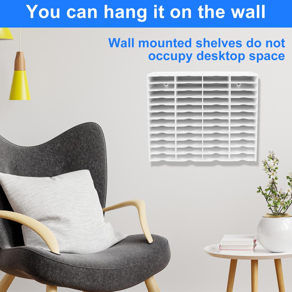 24/48 Fächer Aufbewahrungsregal Stempel Souvenir Organizer Box Wasserdichte Stempelkissen Aufbewahrungsregale Vielseitiger Organizer Halter für Schreibtisch