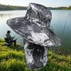 UPF 50+ Sun Fishing Hat Men Breathable Wide Brim Adjustable Covering Neck Agricultural Work Hat Outing Hiking Fisherman Hat
