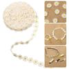 Tessuto di Pizzo Bianco Ricamato con Fiori di Margherita, Larghezza 2,5/3,5CM, Nastro di Pizzo, Colletto per Abito, Cappello, Accessori per Capelli, Rifinitura per Cucito, Decorazione