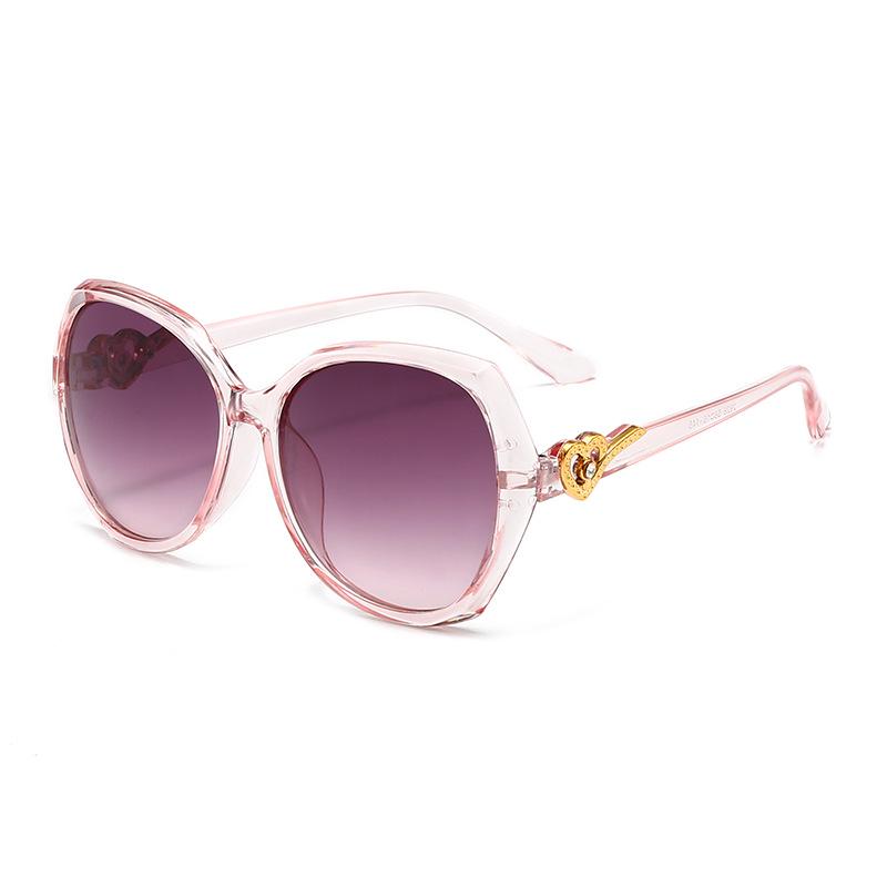 2026 Women s Large Frame Retro Sunglasses - UV Sun Protection, Trendy Outdoor Dark Glasses