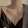 Flash Diamond Butterfly Necklace Women's Light Luxury Niche Temperament Collarbone Chain Year Item Jewelry