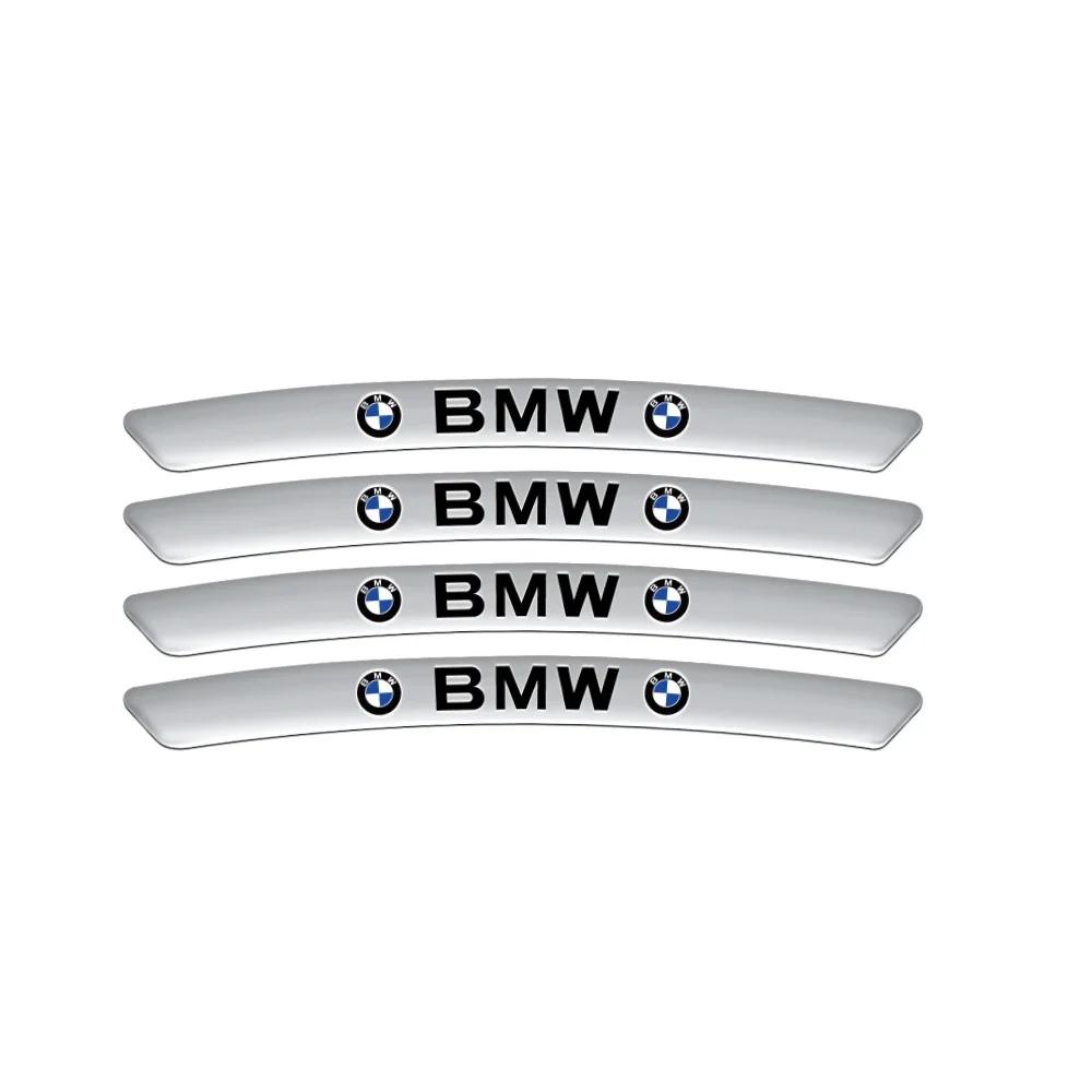 4Pcs Aluminum Car Wheel Rims Stickers Badge Auto Decoration For Bmw Performance E46 E90 E60 F10 F30 E39 E36 F20 E87 G30 E92 E91 BT8