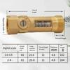 DN15DN20 Balancing Valve Spring Flow Meter, Brass Flow Readout 1-3.5 L/min 2-8 L/min Sight Glass Control Valve Brass Flow Meter