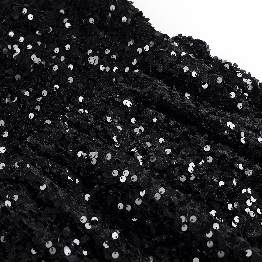 2025 Spring Women's European & American Style Sequined Balloon Dress 9808574