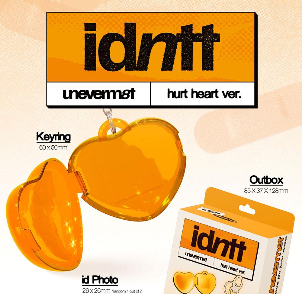 (zraněné srdce ver.) idntt [unevermet] 1. mini album