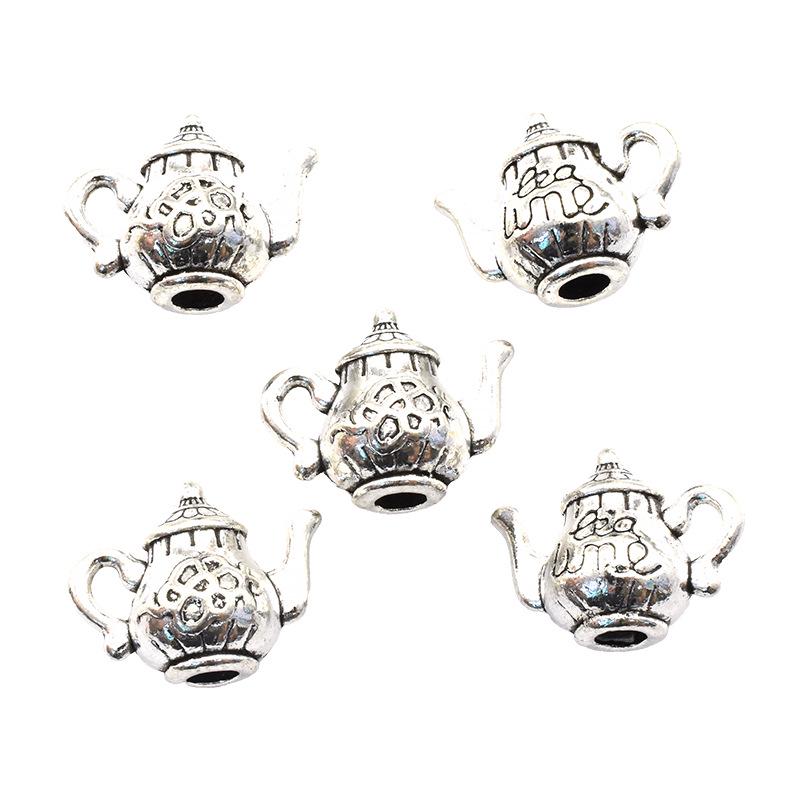 

Ретро Сплавний Чайник Кавова Чашка Підвіска - Аксесуар для Ювелірних Виробів DIY