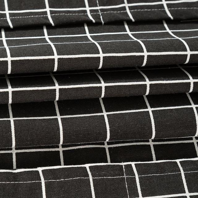 New Chinese Retro Blue And White Porcelain Rectangular Table Tablecloth Tassel Table Mat Tea Table Tablecloth