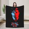 Hannigram Horror Hannibal Lecter Awesome Blanket Cover Flannel Mads Mikkelsen Ultra-Soft Throw Blanket for Travel Bedspread