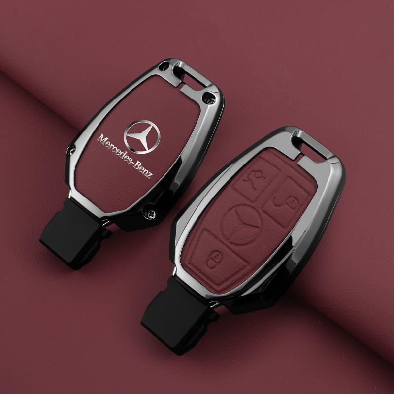 Car Smart Remote Key Case Cover Holder Shell For Mercedes Benz W203 W204 W212 C180 GLK300 CLS CLK CLA SLK C S E Class Accessory