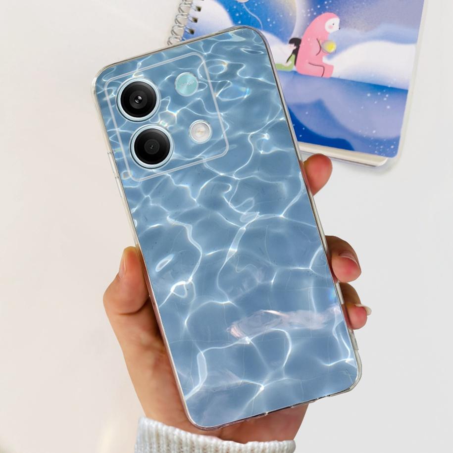 For Xiaomi Redmi Note 13 2024 Case Fashion Flower Soft Phone Case For Xiaomi Redmi Note 13 5G Soft Fundas Bumper Note13 4G Coque