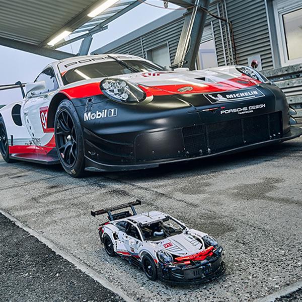 LEGO Speed Porsche 911 RSR Building Blocks Technic 1580pcs 42096