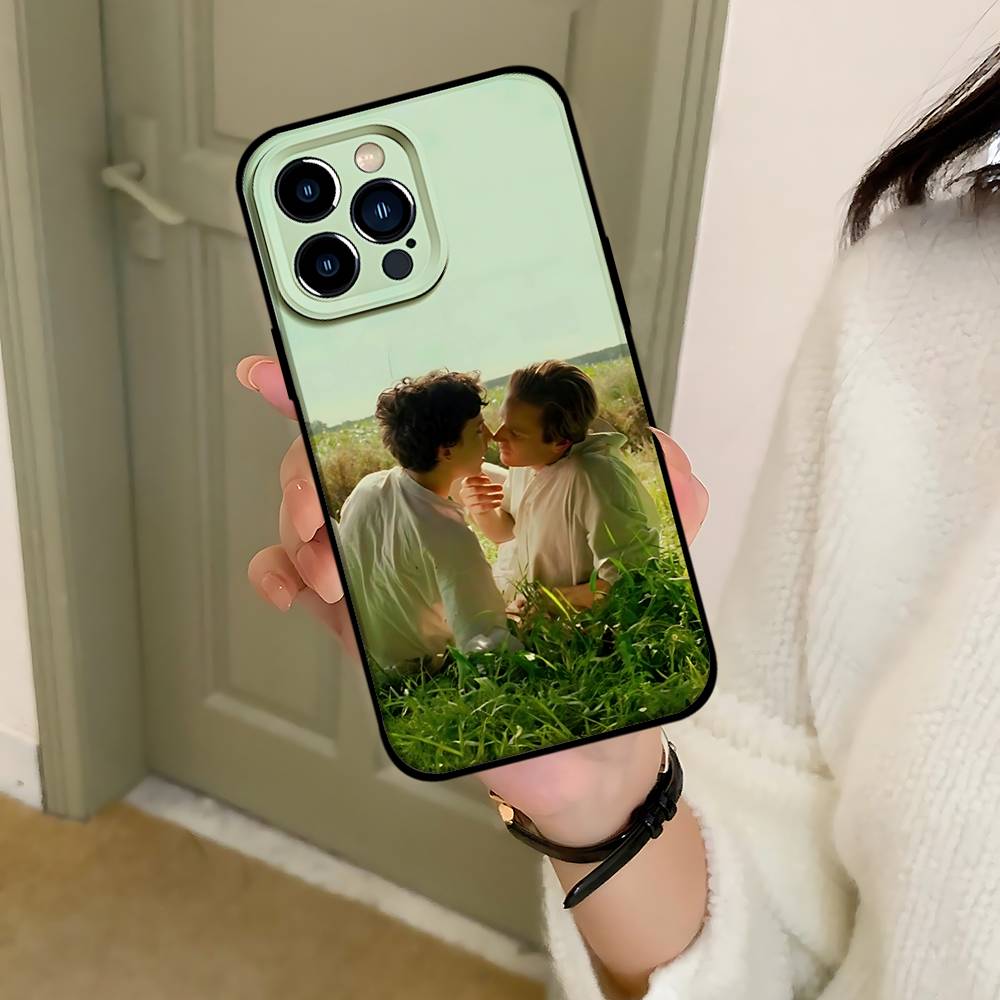 C-Call Me By Your Names Phone Case Black That Fits For IPhone 17,16,15,11,13,14 Pro Max,Plus,X,Xr,Xs Max,13Mini