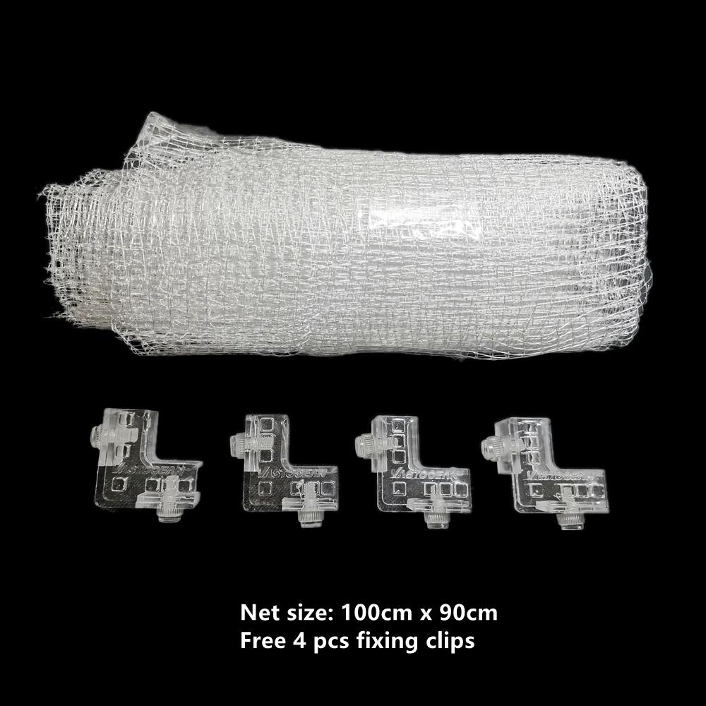

Акваріумна рибка Vastocean DIY Невидима сітка Прозора сітка Сітка для акваріумів проти стрибків Заміна сітки проти втечі