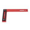 Woodworking Square 300x200mm L Shape Aluminum Alloy Framing Square with Stop Fence