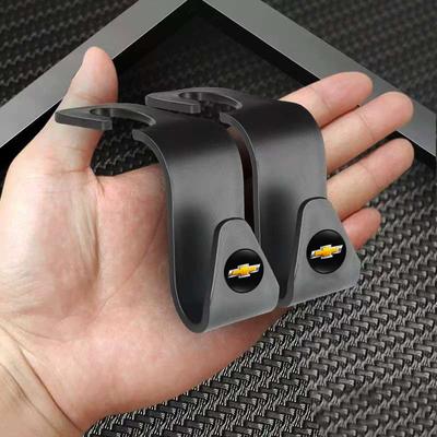 2Pcs Car Seat Back Hooks Auto Accessories For CRUZE Spark  Tracker Epica Nubira Malibu Optra Lanos SS Z71 Sail Captiva