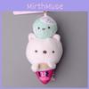 Corner Creatures Plush Keychain With Soft Short Pile For Girls Kids Gift