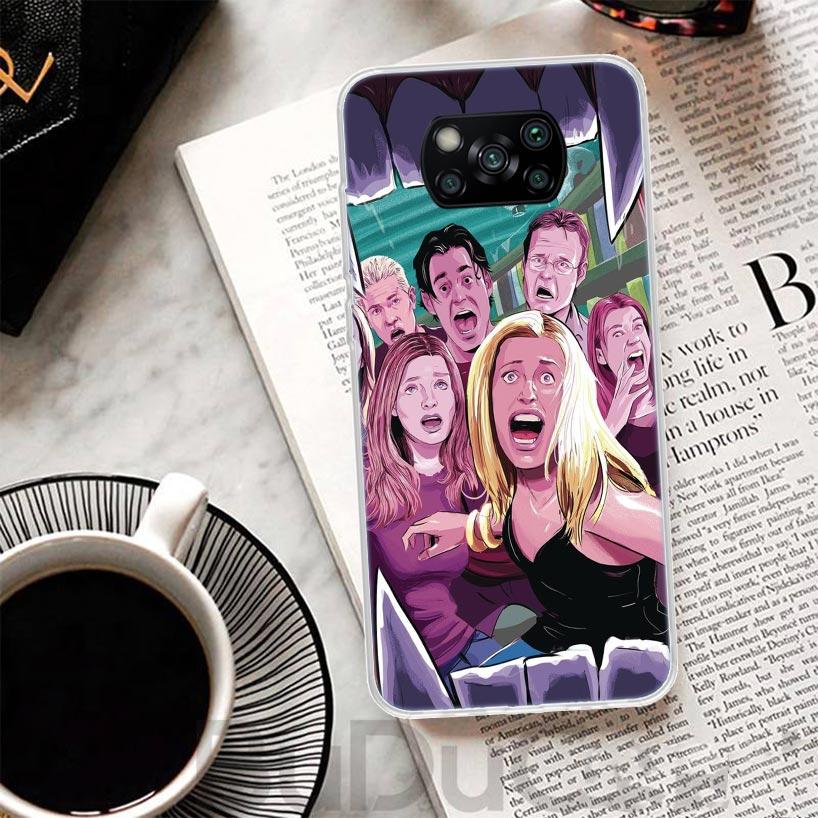 Buffy the Vampire Slayer Cover For Xiaomi Poco X7 X6 X5 Pro X3 Nfc F7 Ultra Phone Case F6 F5 X4 F4 Gt F3 M6 M5S M4 M3 Print Shel
