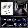 vbjly8 2Pcs LED Car Door Welcome Projector Laser Logo Door Light For BMW M E90 E60 E46 E93 F20 F21 F30 F31 F32 F33 F34 F15 F10 F01 F11