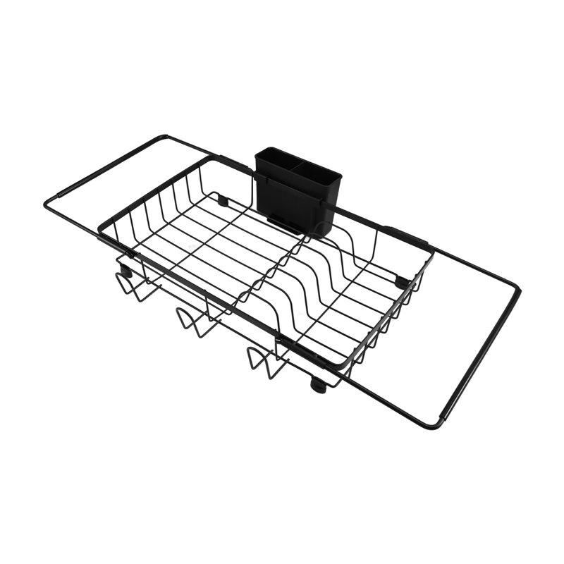 Countertop Dish Drying Rack 1 Item In Sink Expandable Stainless Steel Dish Drainer For Kitchen Counter