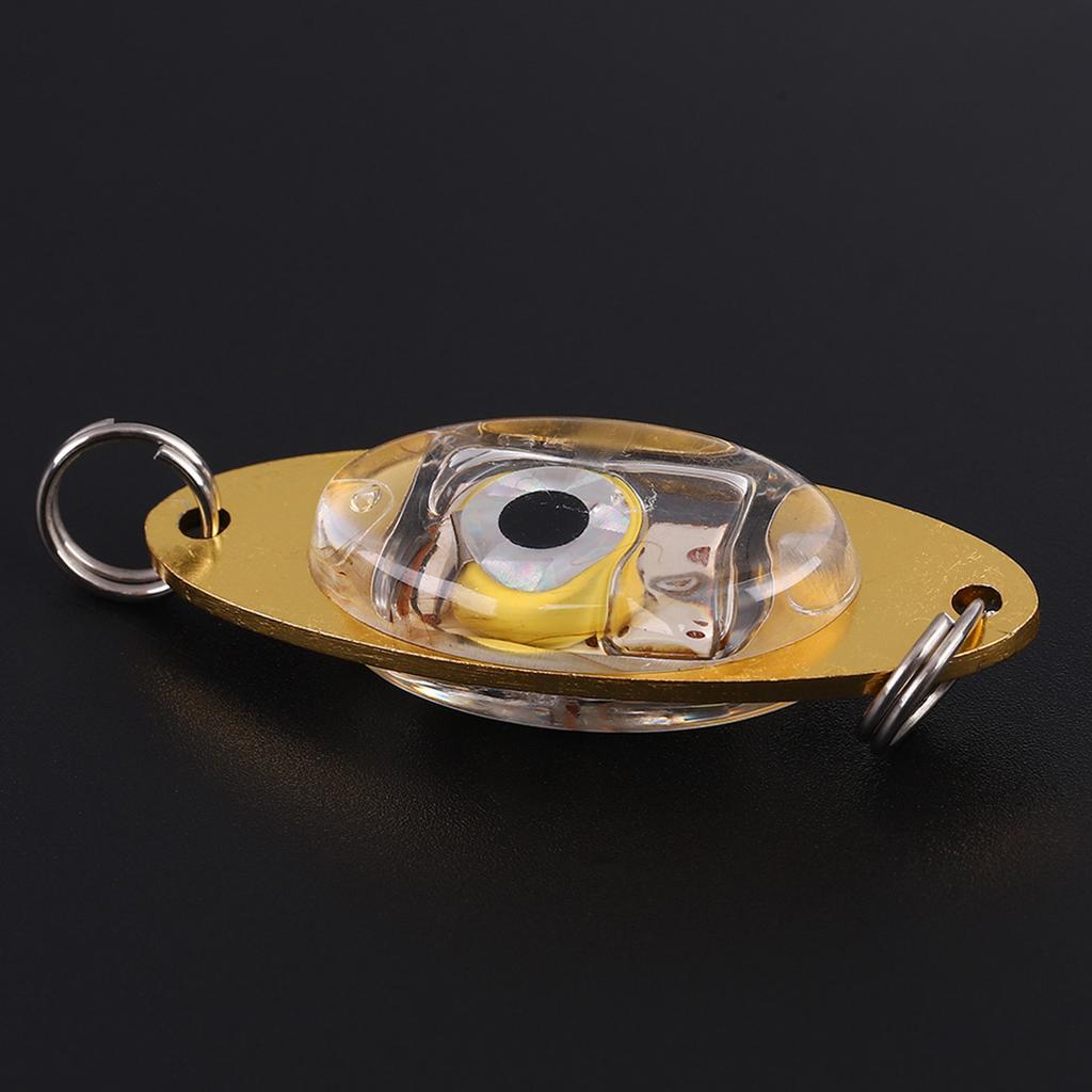 LED Deep Drop Underwater Eye Fish Attractor Lure Light Flashing Lamp For Fishing (Colorful)