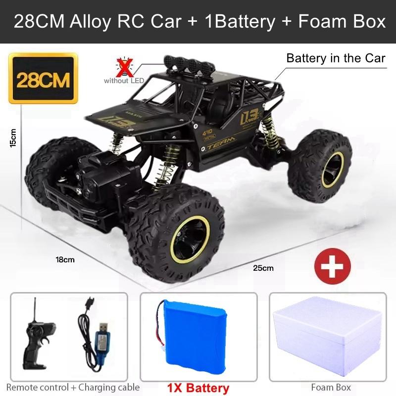 RC Car Remote Control Climbing Vehicle Outdoor All Terrain Off-road Trucks 4WD Racing Drift Cars Toy Gift for Kids Adults