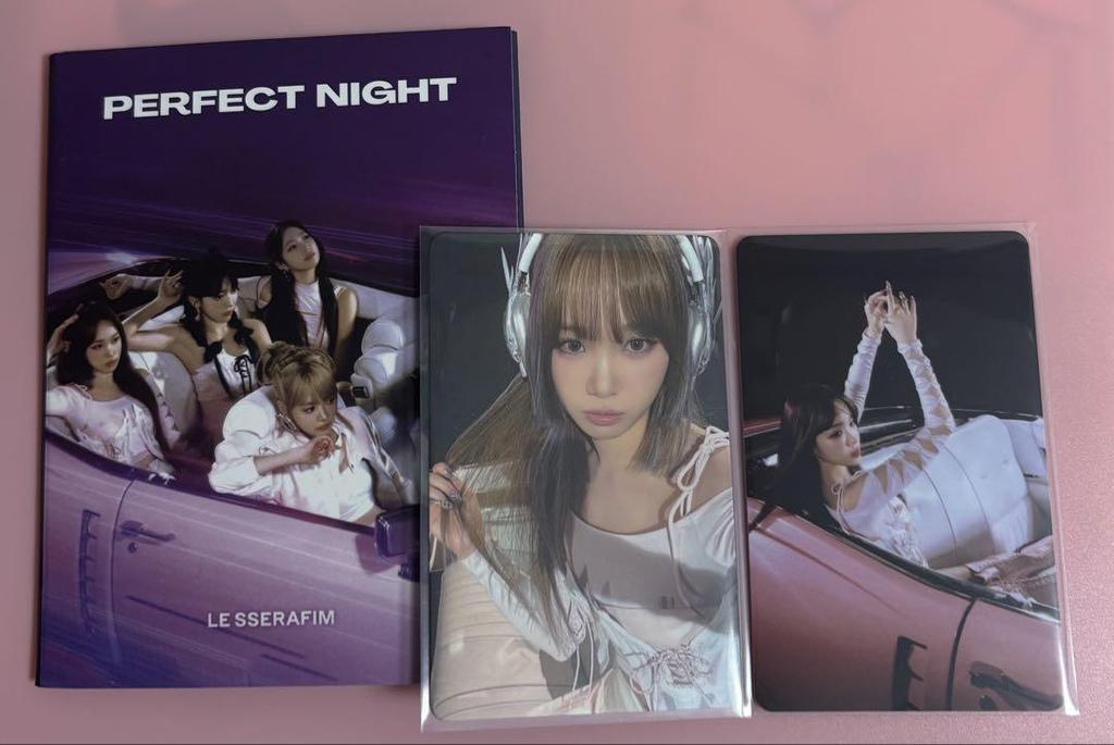 [USED] Lu Seraphim Chaewon Perfect Night QQmusic Trading Card