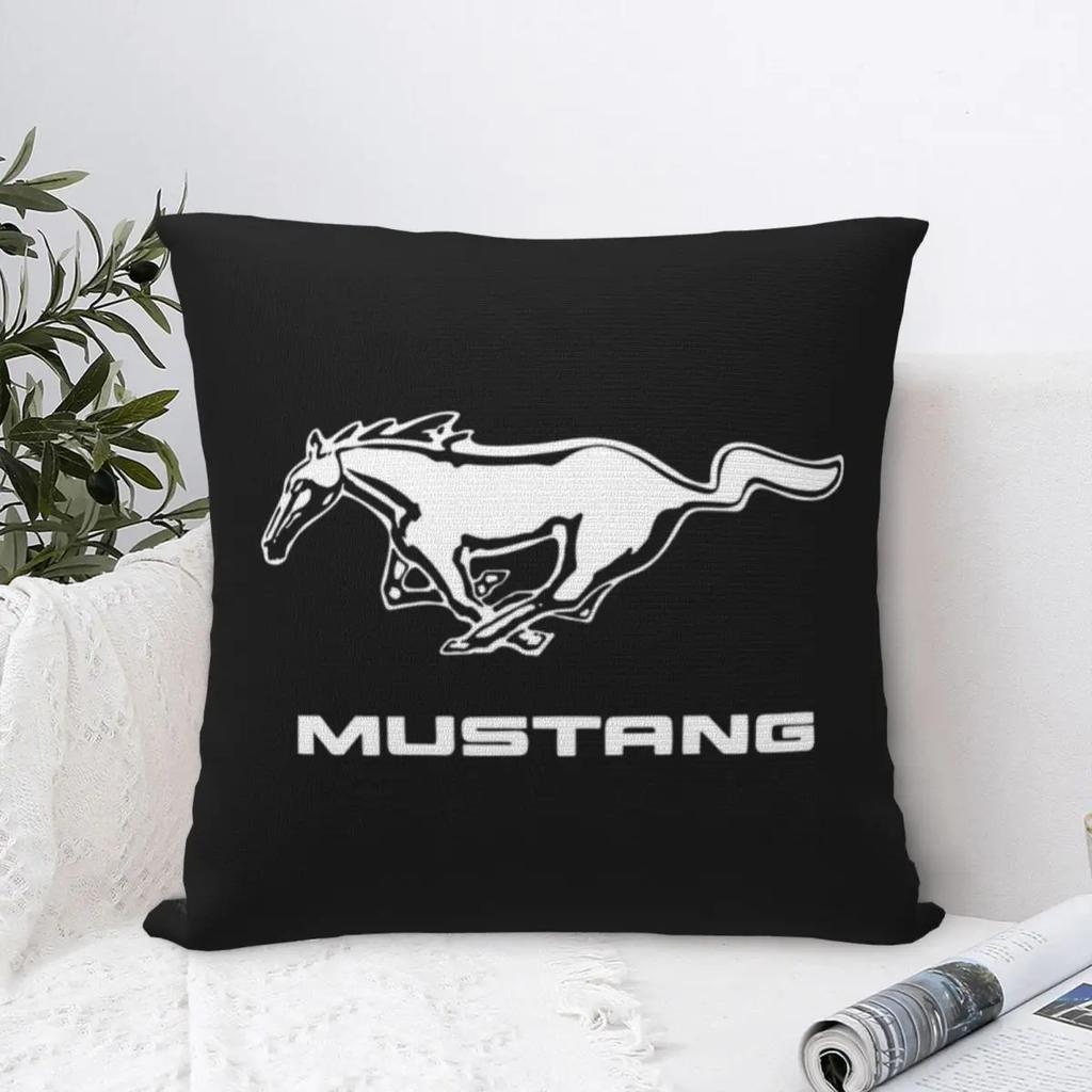 Ford Mustang Pillowcase Polyester Pillows Cover Cushion Comfort Throw Pillow Sofa Decorative Cushions Used for Home Living Room