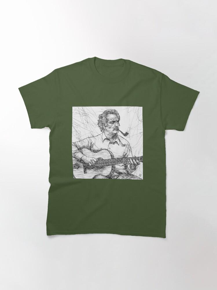 Georges Brassens GEORGES BRASSENS Tuscheporträt .1 Klassisches T-Shirt