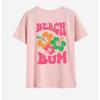 BEACH BUM 2024 Hot Sale Loose Round Neck Casual Short Sleeve Letter Print Half Sleeve T-shirt for Women