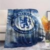 1Pc Chelsea FC Print Flannel Blanket High Quality Warm Comfortable Cover for All Seasons Perfect for Gifts Home Decor