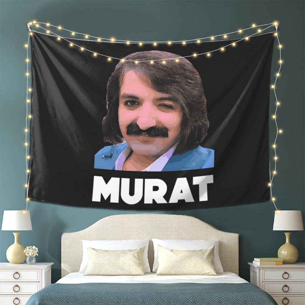 Murat Erdem Erdemin Turkish Winker Tapestry Wall Hanging Aesthetic Home Decoration Tapestries for Living Room Bedroom