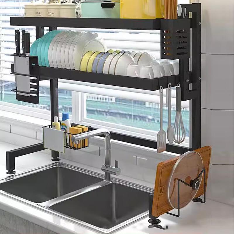 Double-Layer Kitchen Dish Drying Rack