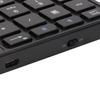Vbestlife 22-Key Wireless Numeric Keypad with Touchpad, Wireless BT4.2 Rechargeable, Compatible with iOSWindows (Black)