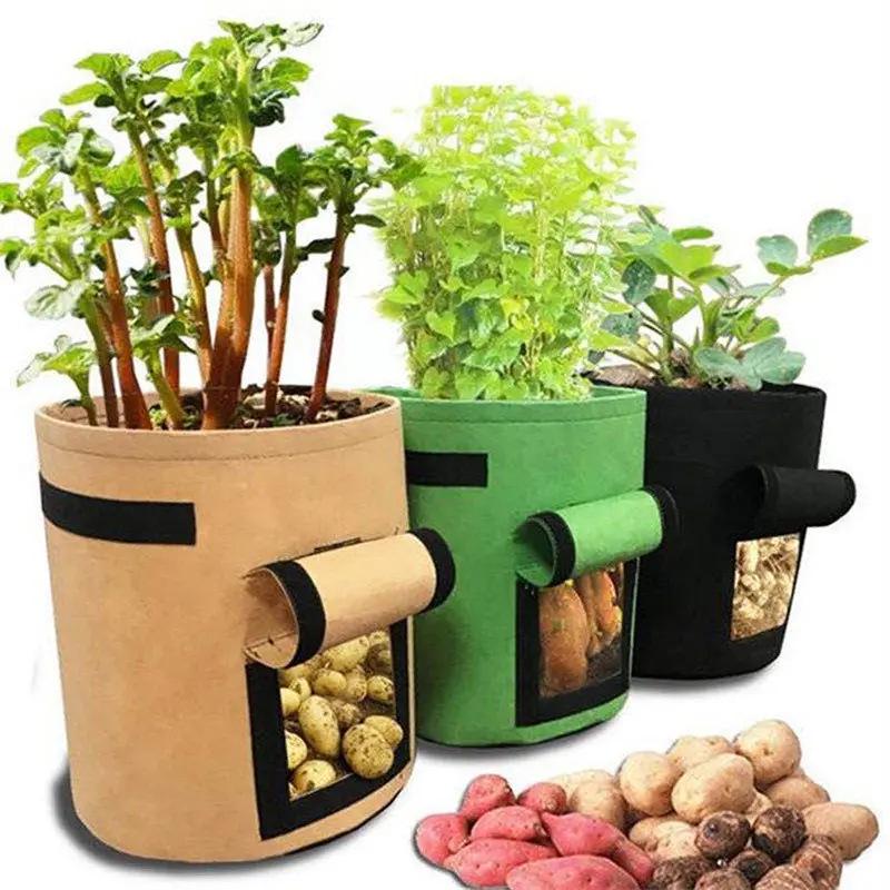 Felt Non-Woven Potato Tomato Planting Bag