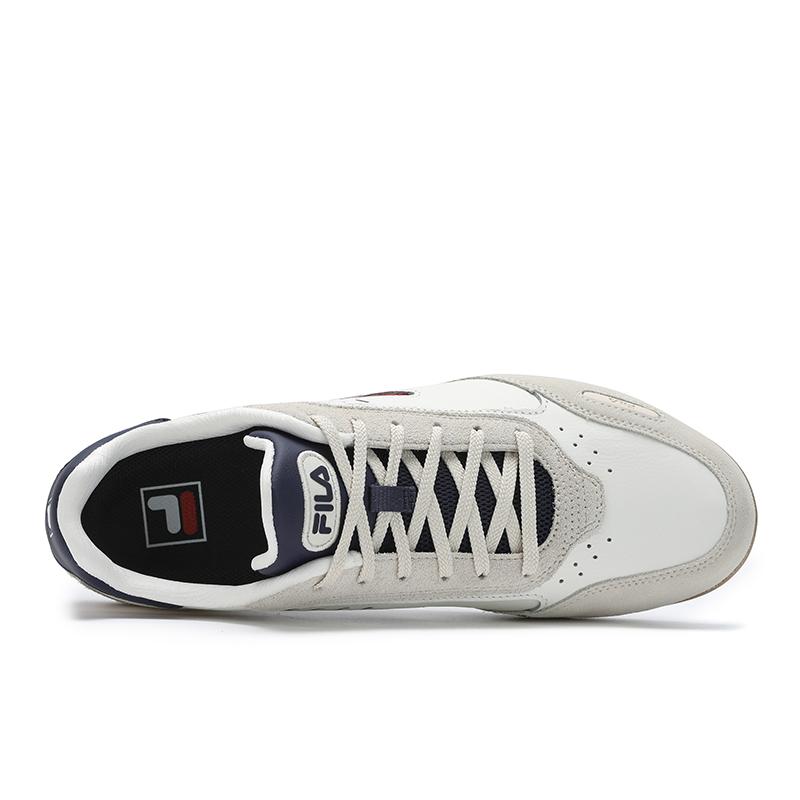 New FILA Low Top Skateboard Shoes Men's White Gray F12M511210FCB
